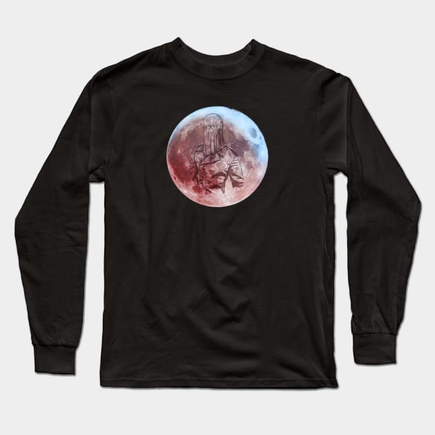 Cobra Moon Long Sleeve T-Shirt by MunkeeWear